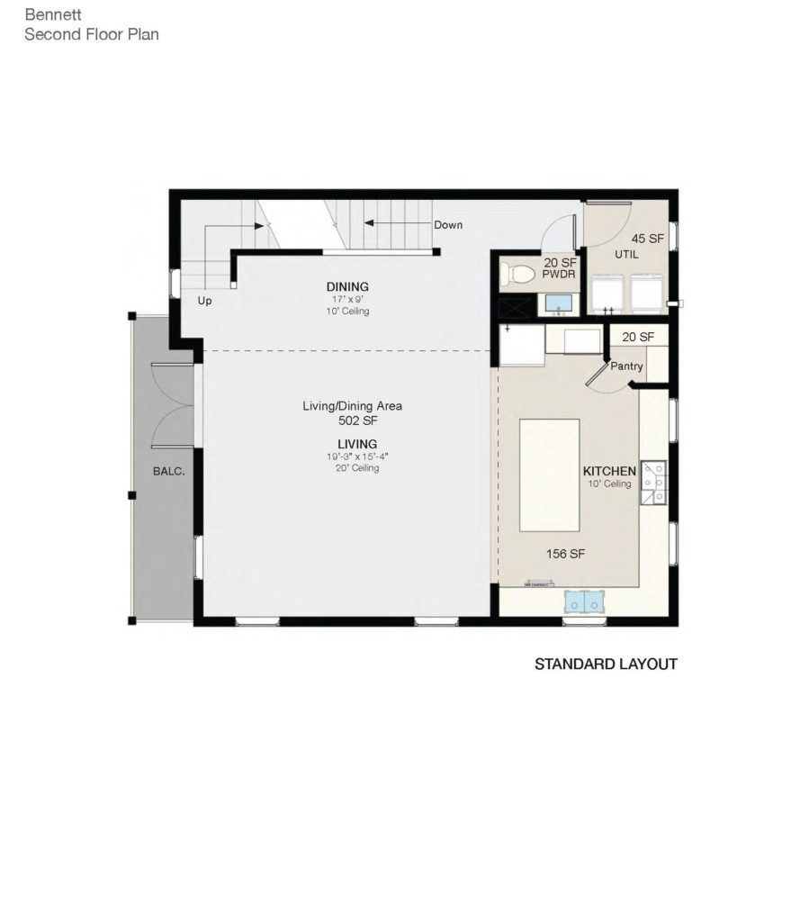 The Bennett Floor Plan